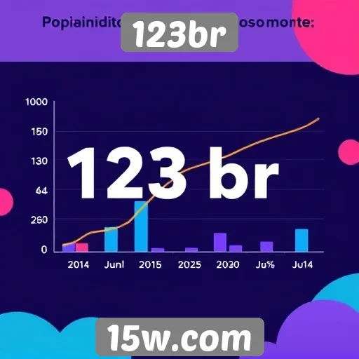 Estatísticas de popularidade dos jogos na plataforma 123br
